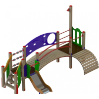 Детская площадка уличная Лео